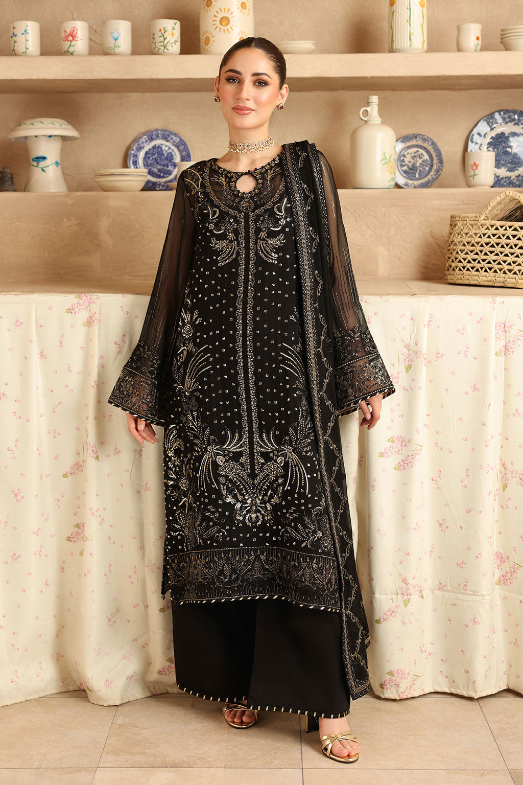 Ramsha | Sonehri Formals |BB-206 - House Of Hania