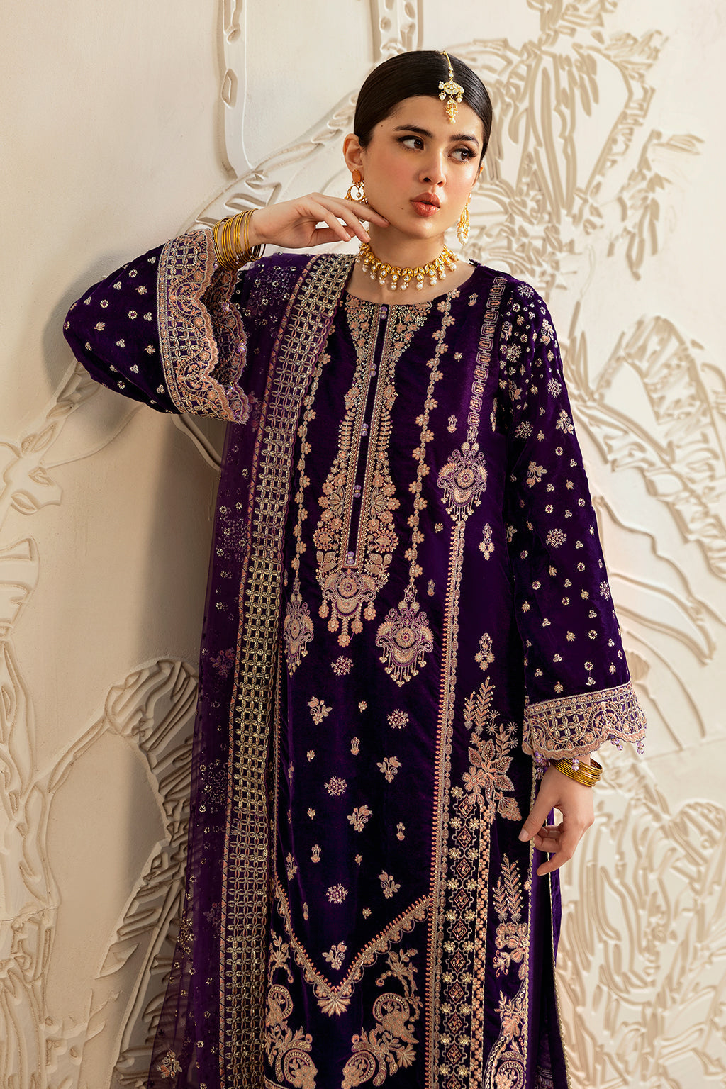 Ramsha | Velvet Collection | V-602 - House Of Hania