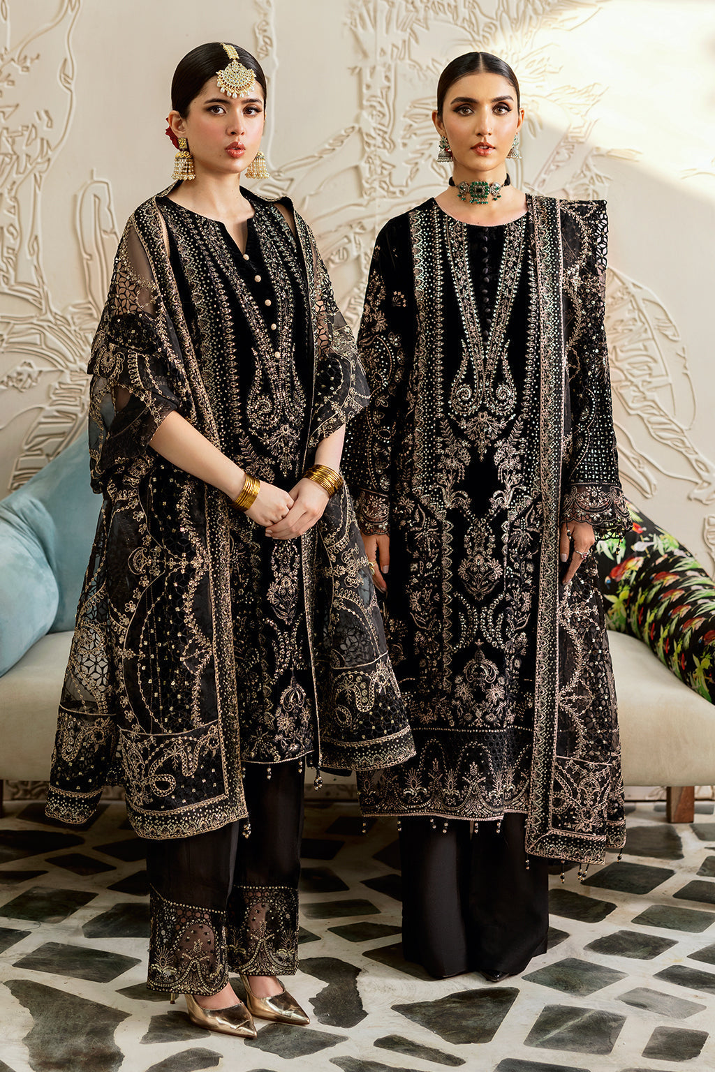Ramsha | Velvet Collection | V-603 - House Of Hania