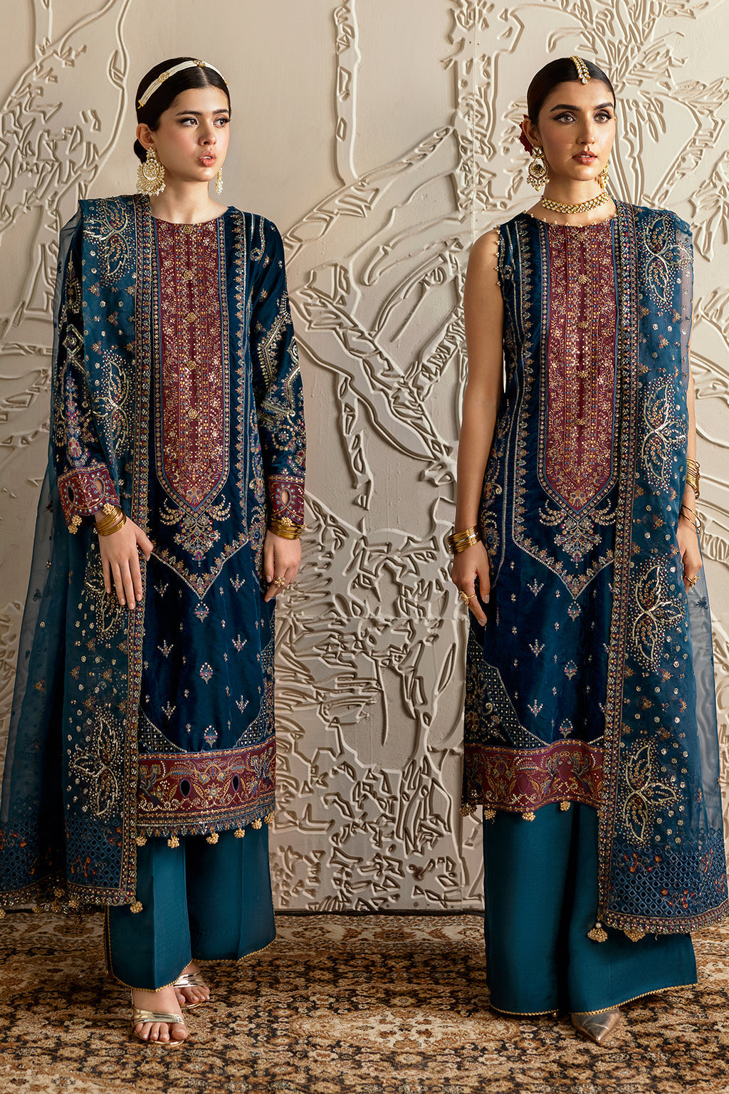 Ramsha | Velvet Collection | V-604 - House Of Hania