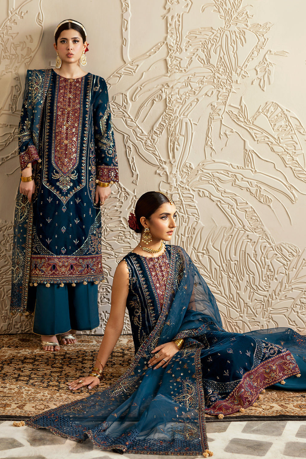 Ramsha | Velvet Collection | V-604 - House Of Hania