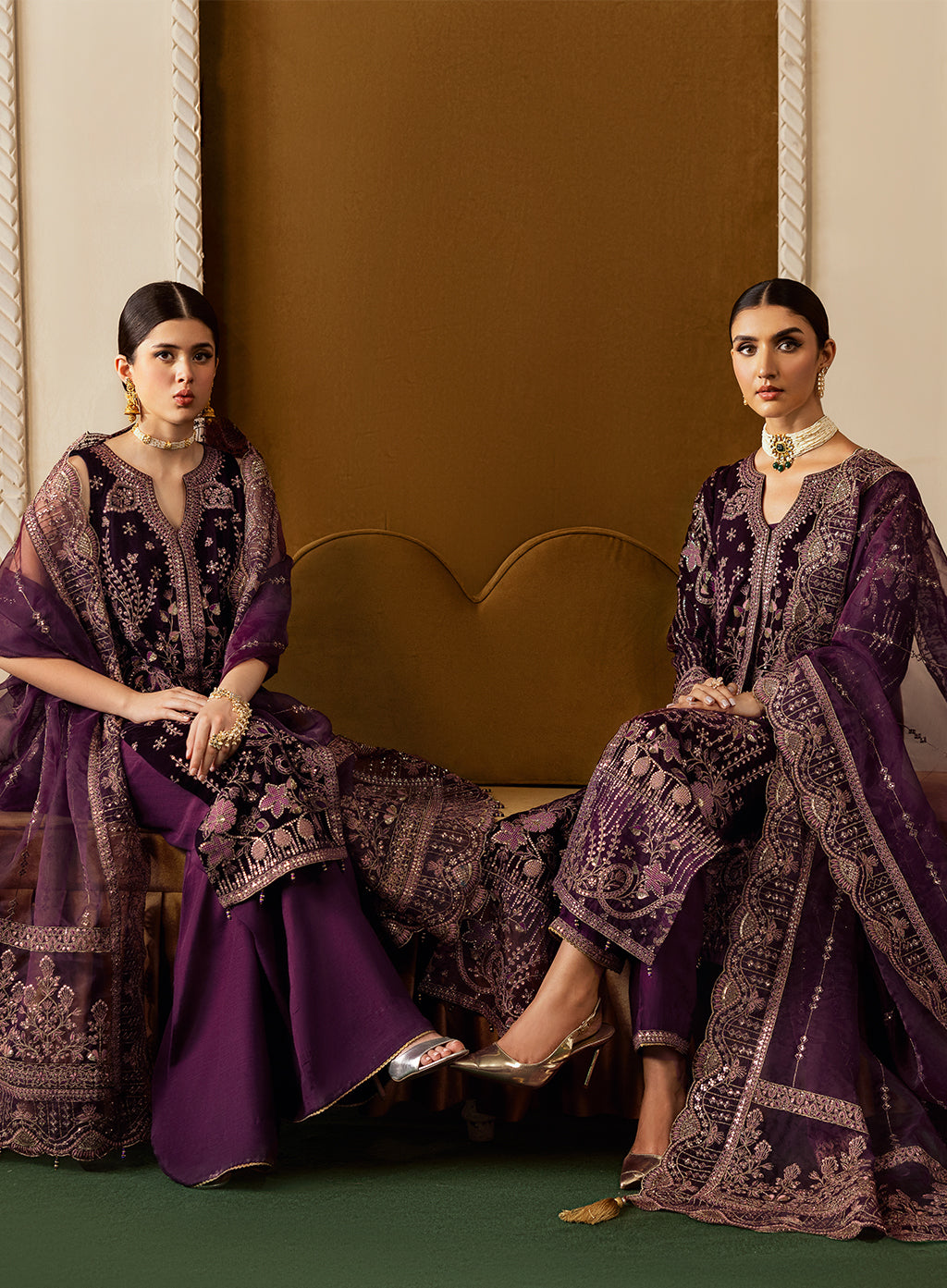 Ramsha | Velvet Collection | V-605 - House Of Hania