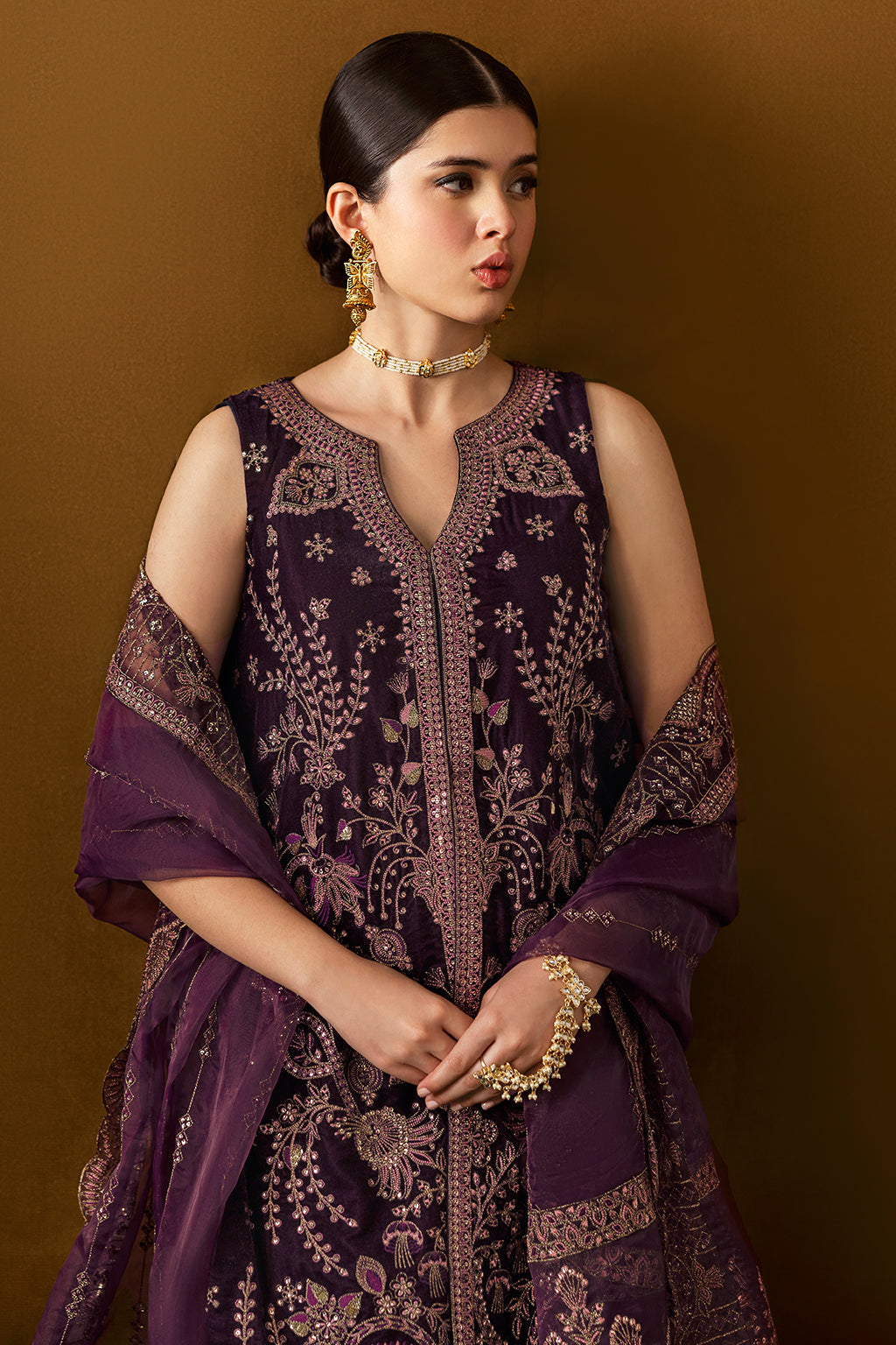 Ramsha | Velvet Collection | V-605 - House Of Hania