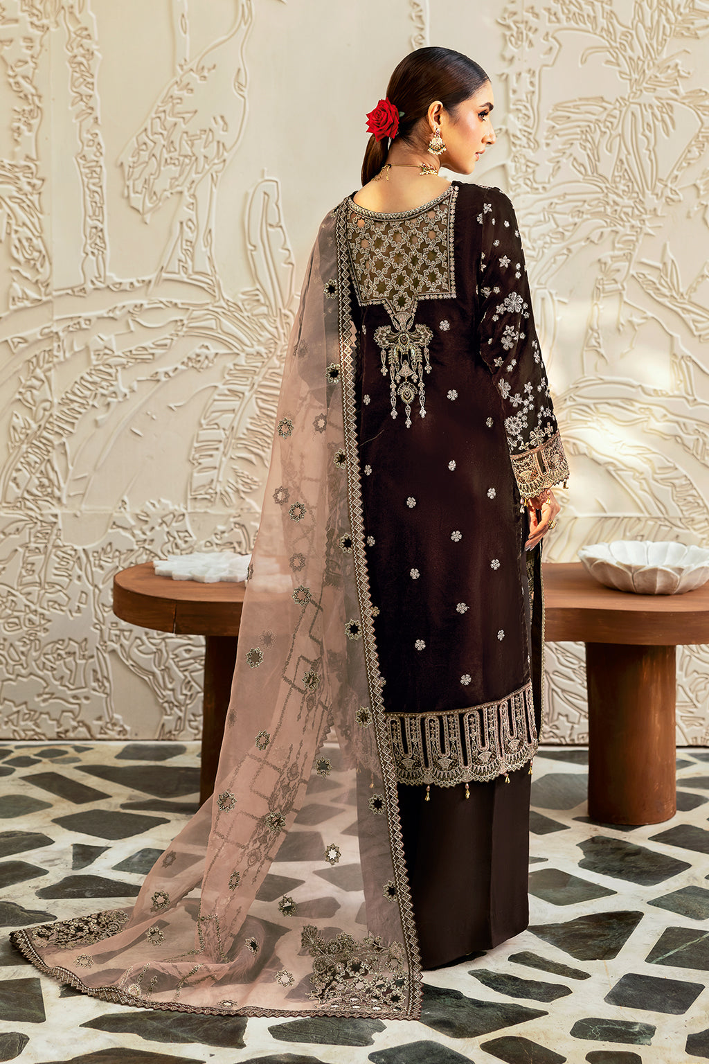 Ramsha | Velvet Collection | V-606 - House Of Hania