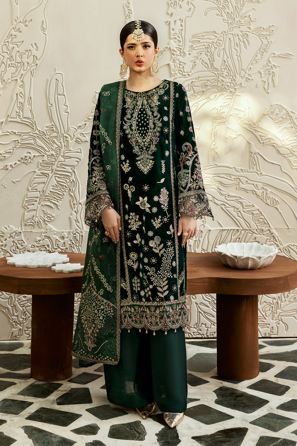 Ramsha | Velvet Collection | V-607 - House Of Hania