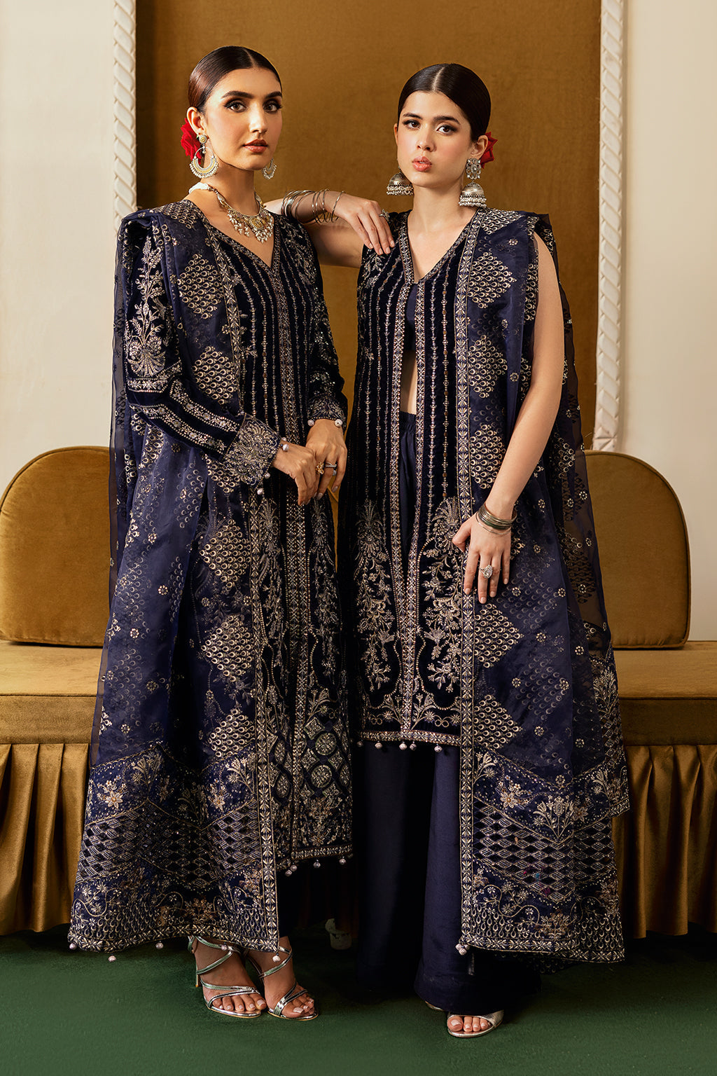 Ramsha | Velvet Collection | V-608 - House Of Hania