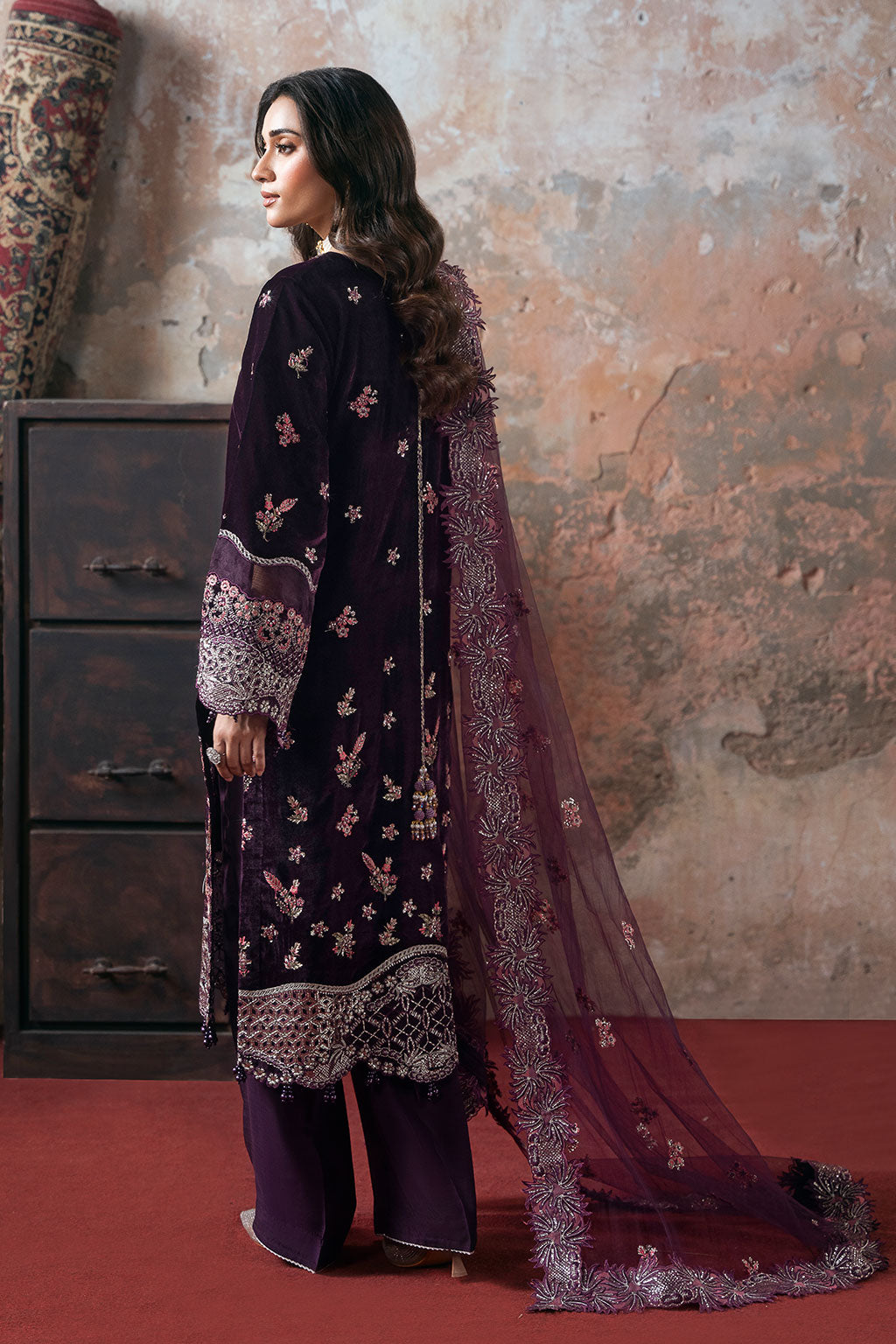 Ramsha | Velvet Collection | V-704 - House Of Hania