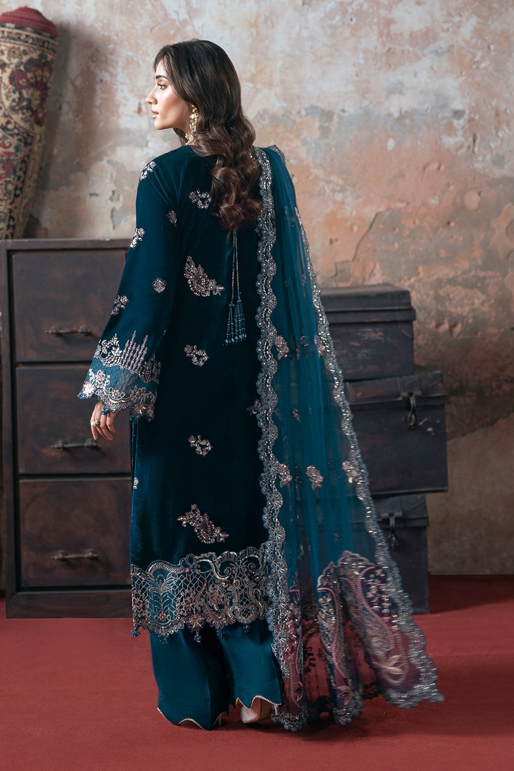 Ramsha | Velvet Collection | V-707 - House Of Hania