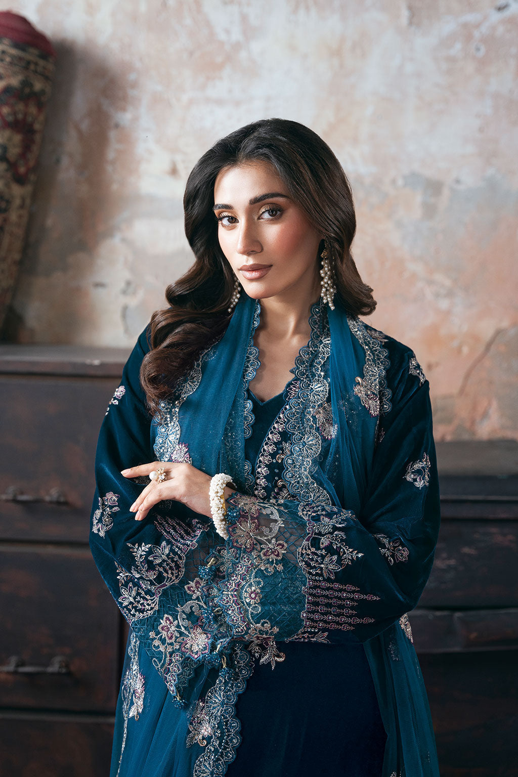 Ramsha | Velvet Collection | V-707 - House Of Hania