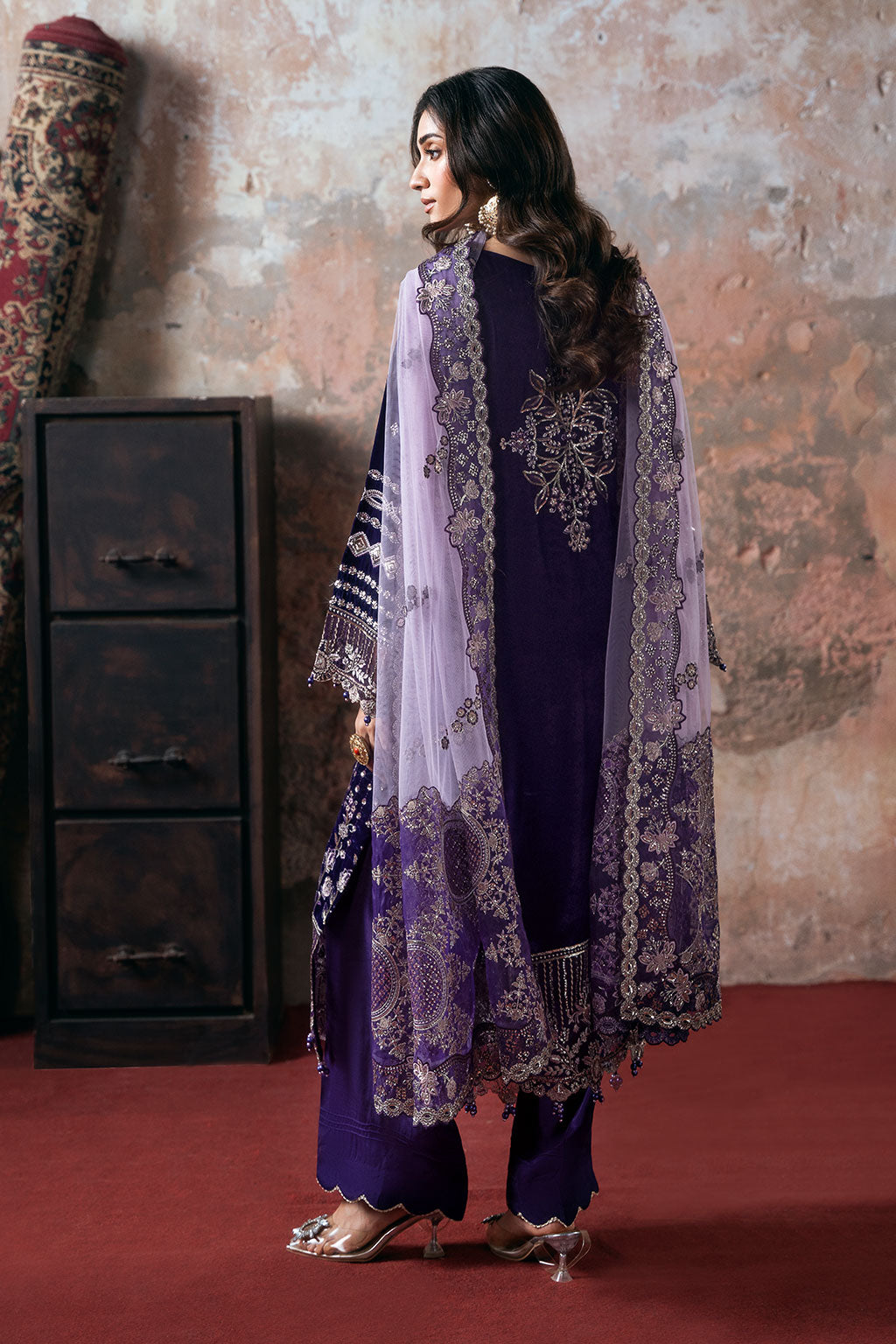 Ramsha | Velvet Collection | V-708 - House Of Hania