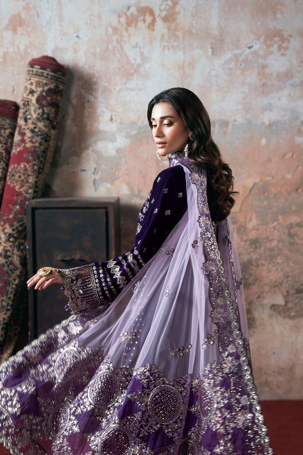 Ramsha | Velvet Collection | V-708 - House Of Hania
