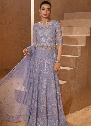 Rang Rasiya Chatoyer Embroidered Chiffon 3Pc Suit D-08 Jehan - House Of Hania