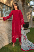Rangrasiya | Carnation Summer 24 | Scarlet - House Of Hania