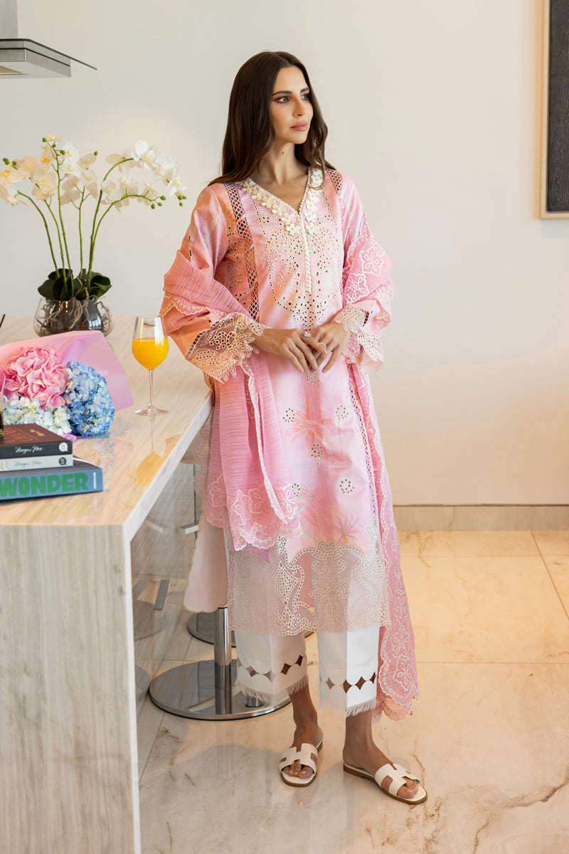 Rangrasiya | Carnation Summer Edit 25 | Freesia - House Of Hania