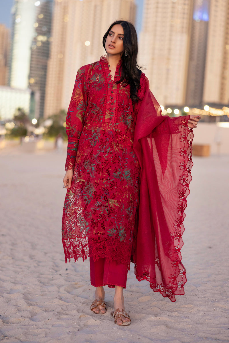 Rangrasiya | Carnation Summer Edit 25 | Scarlet - House Of Hania