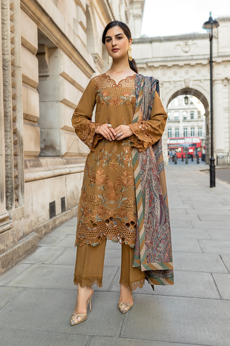Rangrasiya | Carnation Winter Shawl | Autumn - House Of Hania