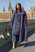 Rangrasiya | Carnation Winter Shawl | Delilah - House Of Hania