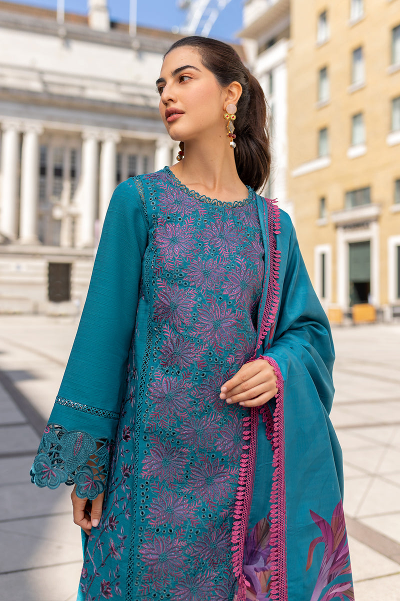 Rangrasiya | Carnation Winter Shawl | Ella - House Of Hania