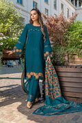 Rangrasiya | Carnation Winter Shawl | Erica - House Of Hania
