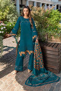 Rangrasiya | Carnation Winter Shawl | Erica - House Of Hania