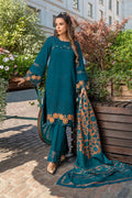 Rangrasiya | Carnation Winter Shawl | Erica - House Of Hania
