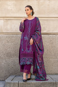 Rangrasiya | Carnation Winter Shawl | Freya - House Of Hania