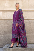 Rangrasiya | Carnation Winter Shawl | Freya - House Of Hania