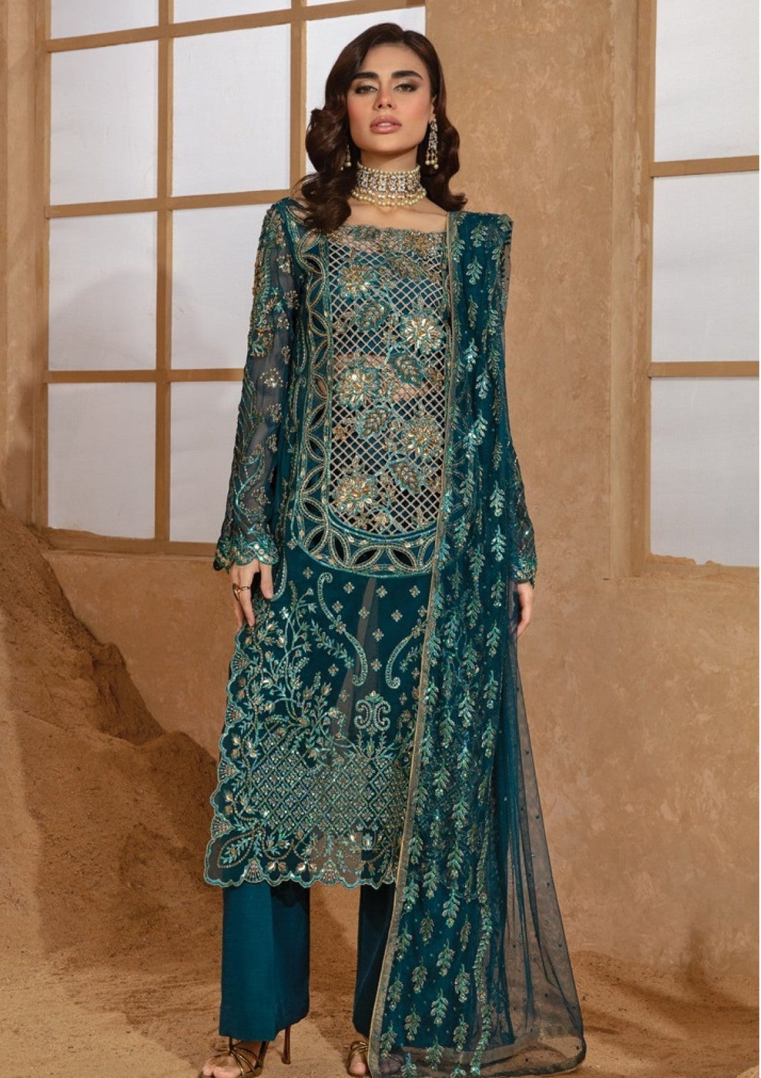 Rangrasiya | Chatoyer Wedding Formals 24 | D#01 - Zimil - House Of Hania