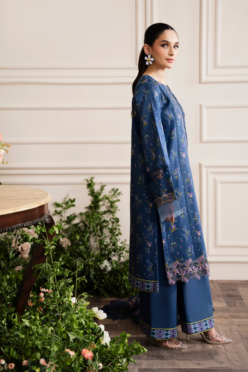 Rangrasiya | Lifestyle Embroidered Edit 24 | AZURE - House Of Hania