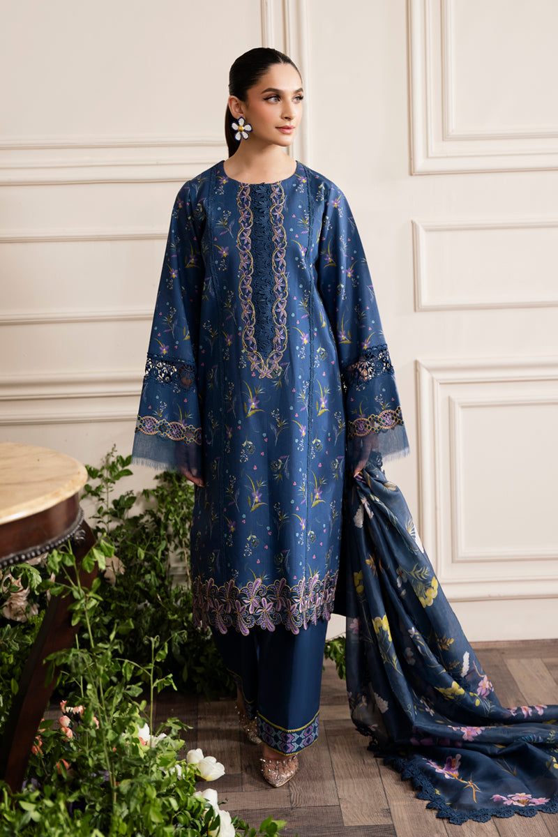 Rangrasiya | Lifestyle Embroidered Edit 24 | AZURE - House Of Hania