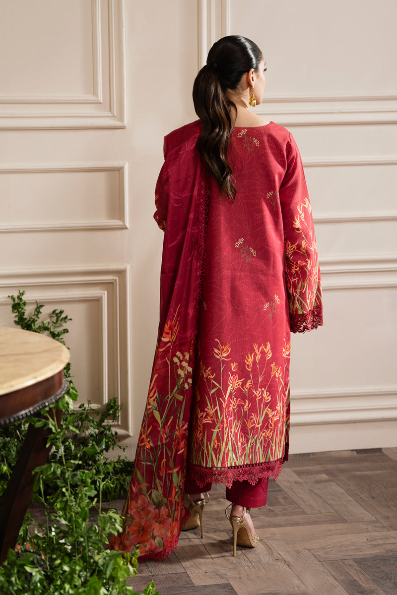 Rangrasiya | Lifestyle Embroidered Edit 24 | CRIMSON - House Of Hania