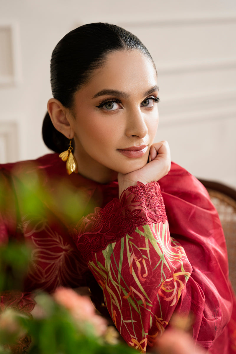 Rangrasiya | Lifestyle Embroidered Edit 24 | CRIMSON - House Of Hania