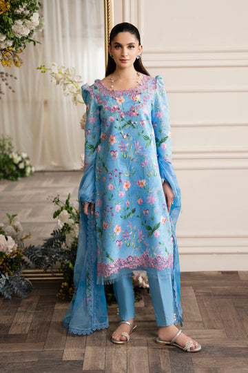 Rangrasiya | Lifestyle Embroidered Edit 24 | GARDENIA - House Of Hania
