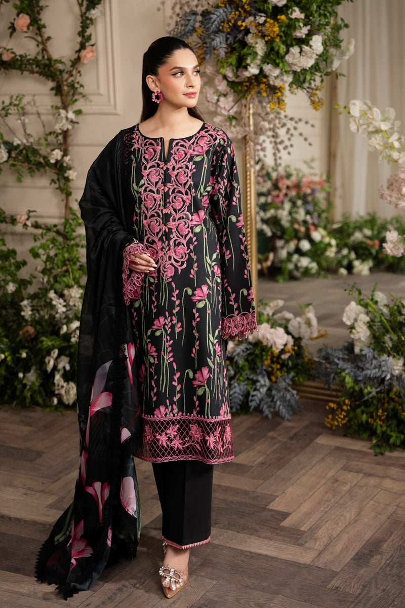 Rangrasiya | Lifestyle Embroidered Edit 24 | MIDNIGHT - House Of Hania
