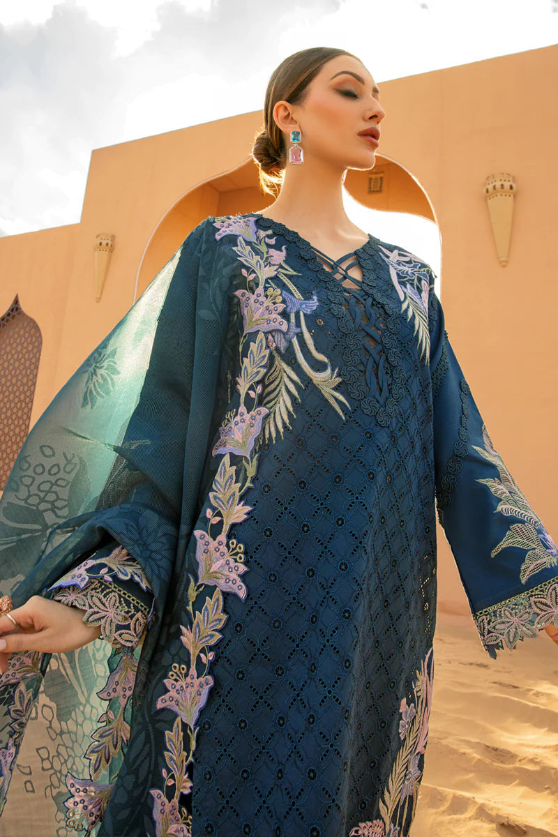 Rangrasiya | Premium Lawn 24 | Mahsa - House Of Hania
