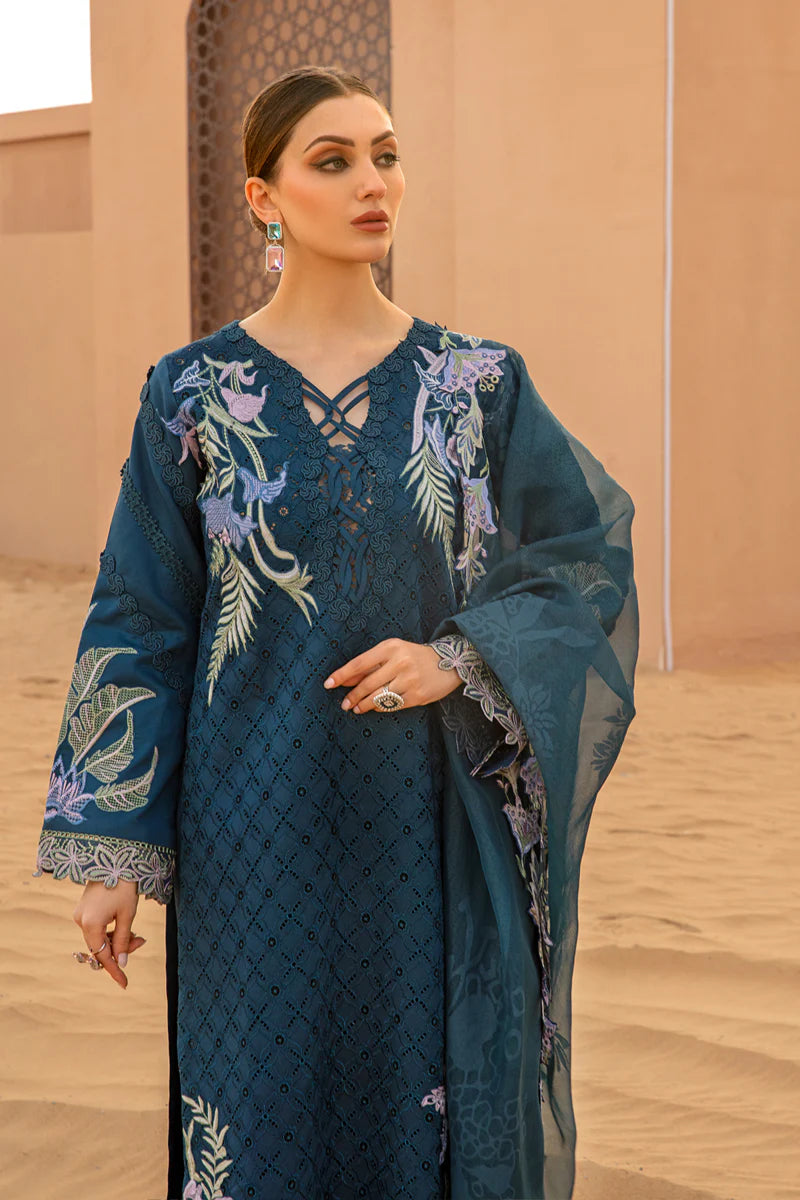 Rangrasiya | Premium Lawn 24 | Mahsa - House Of Hania