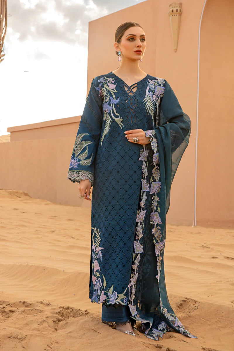 Rangrasiya | Premium Lawn 24 | Mahsa - House Of Hania