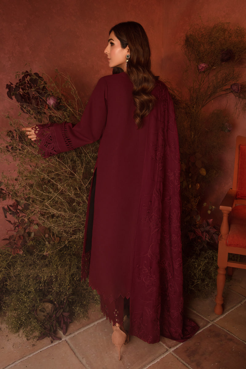 Rangrasiya | Premium Winter Edit 24 |  Rose - House Of Hania