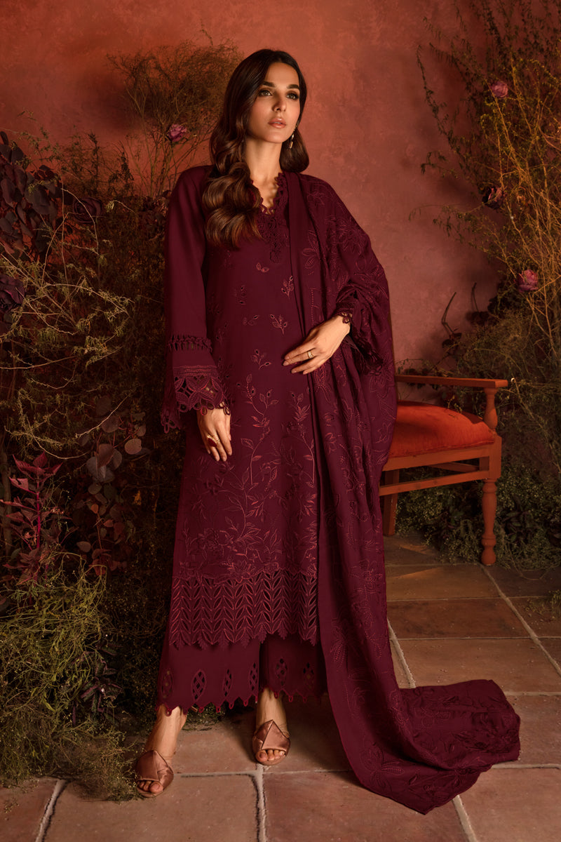 Rangrasiya | Premium Winter Edit 24 |  Rose - House Of Hania