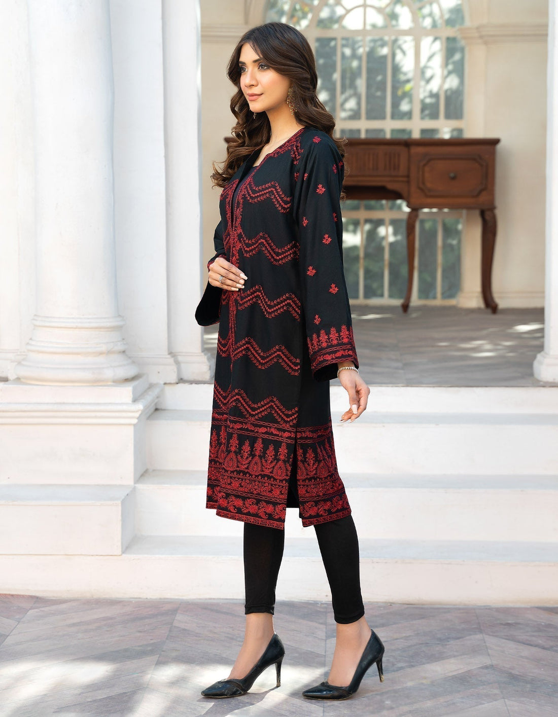 Rayon by SIFA Ready to Wear - BLACK ORCHID - House Of Hania