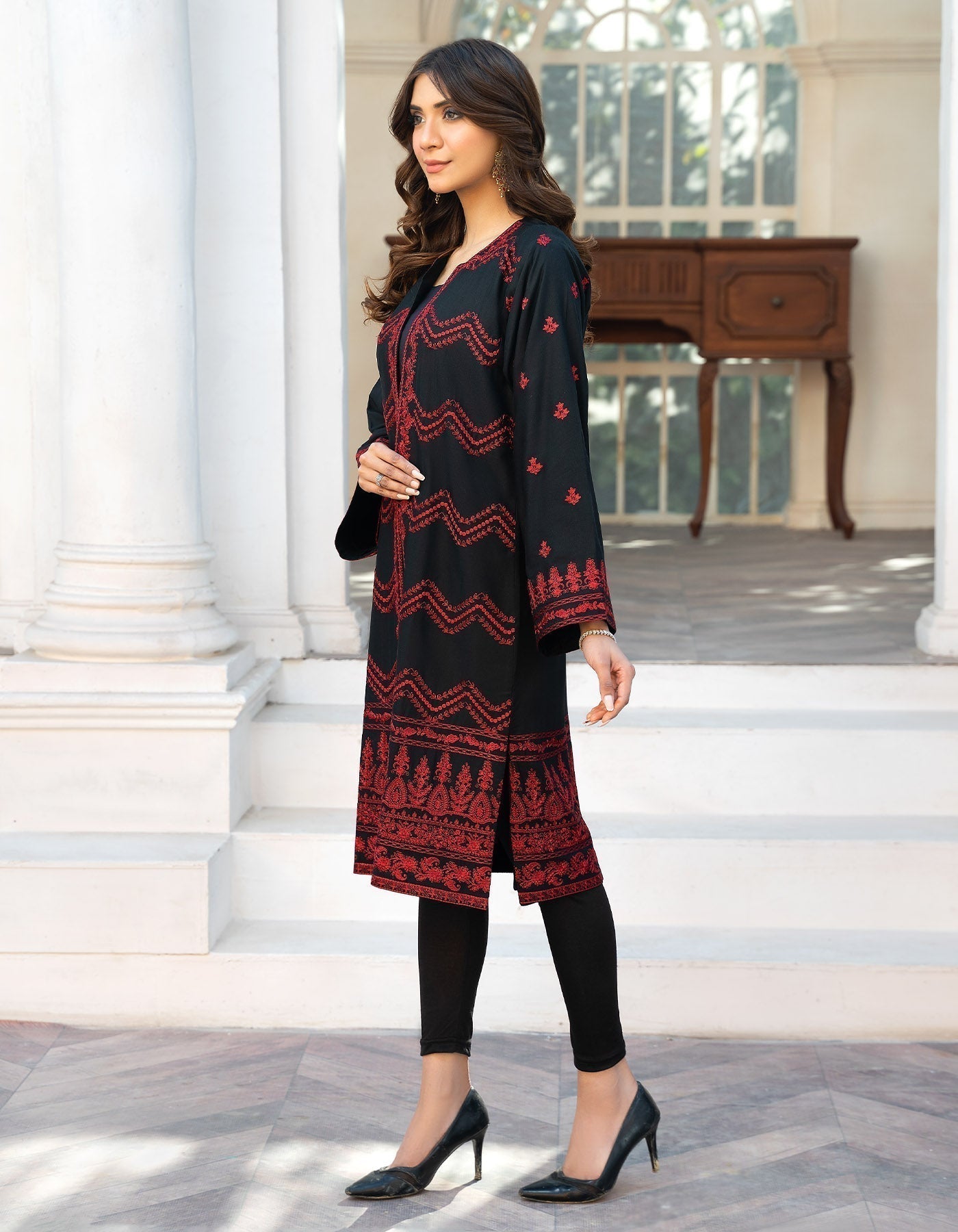 Rayon by SIFA Ready to Wear - BLACK ORCHID - House Of Hania