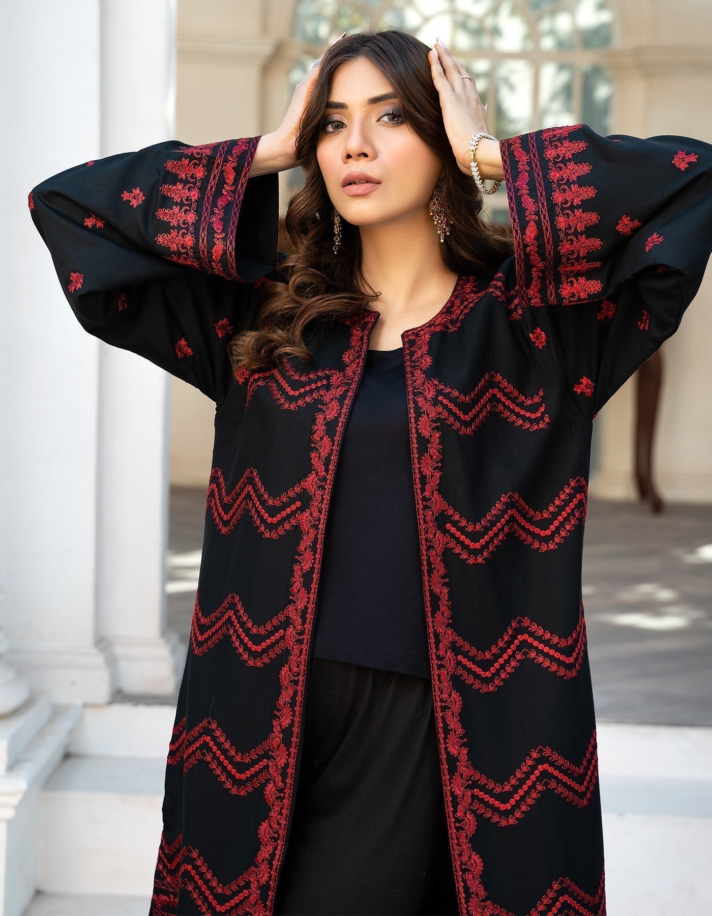 Rayon by SIFA Ready to Wear - BLACK ORCHID - House Of Hania