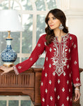 Rayon by SIFA Ready to Wear - GARNET - House Of Hania