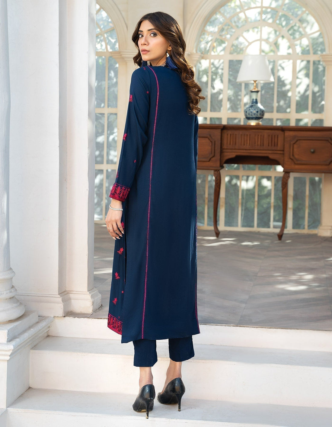 Rayon by SIFA Ready to Wear - LAPIS OCEAN - House Of Hania