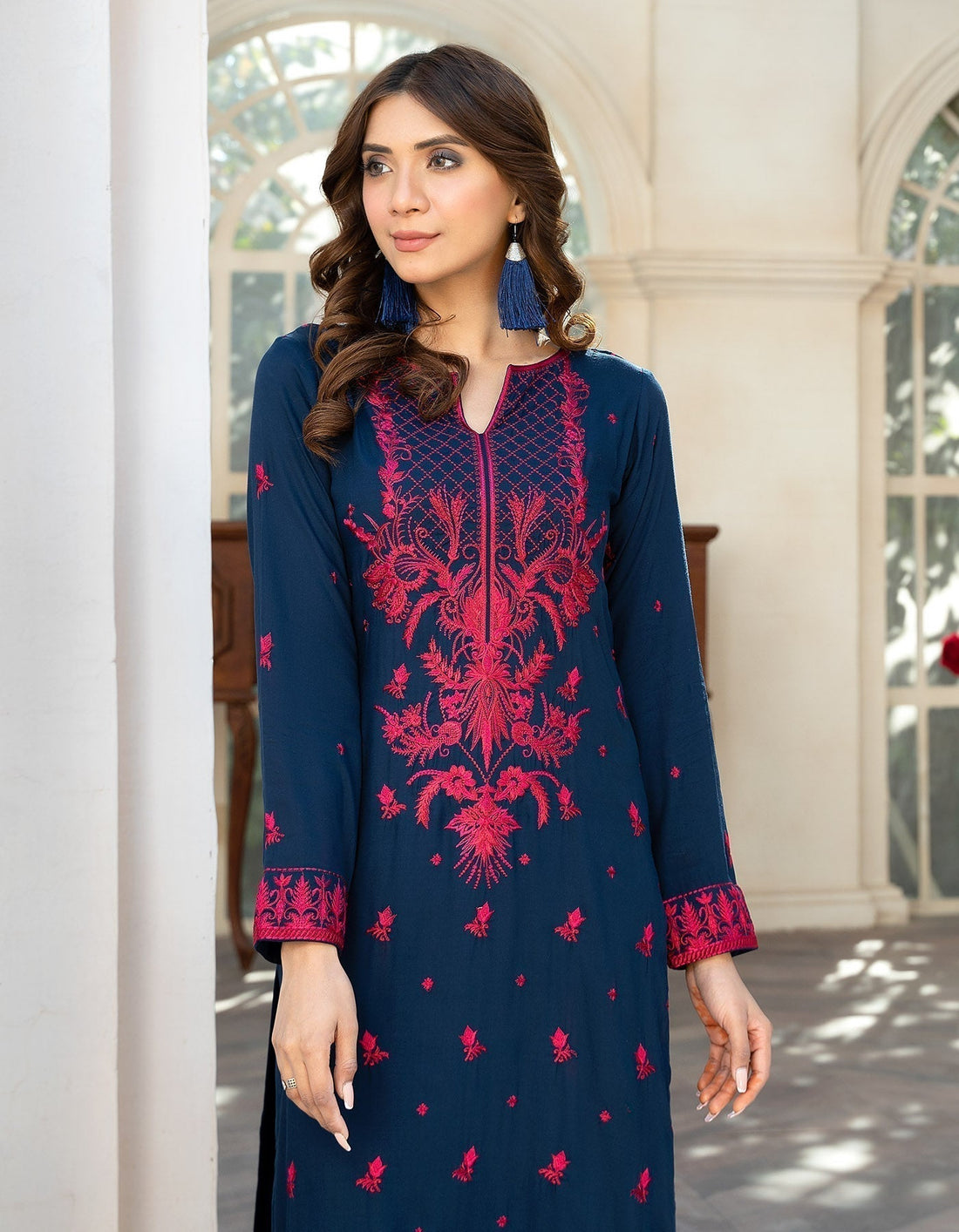 Rayon by SIFA Ready to Wear - LAPIS OCEAN - House Of Hania