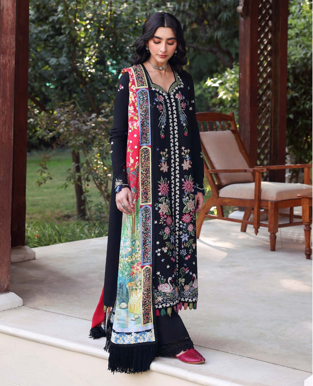 Republic Womenswear | Amaris Luxury Shawl 25 | Aveline - House Of Hania