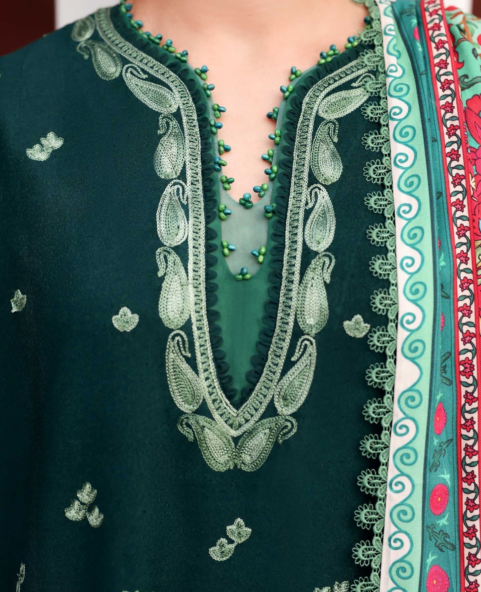 Republic Womenswear | Amaris Luxury Shawl 25 | Celeste - House Of Hania