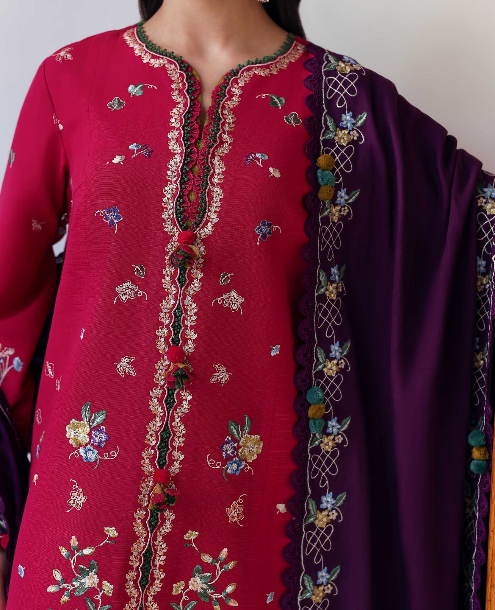 Republic Womenswear | Amaris Luxury Shawl 25 | Elaria - House Of Hania
