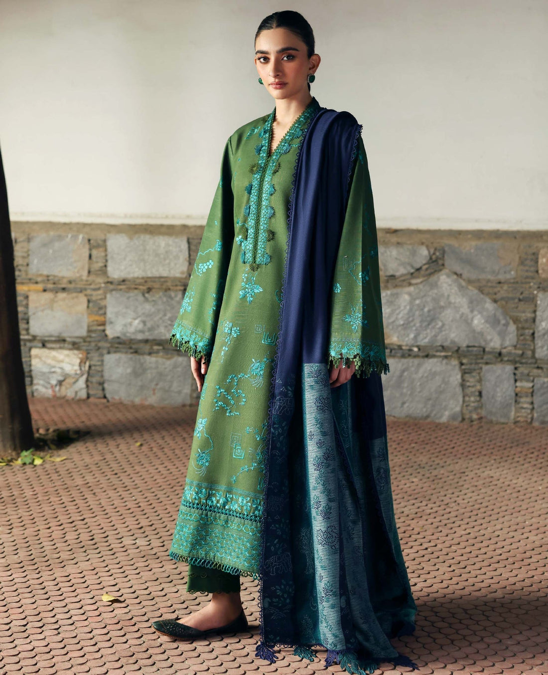 Republic Womenswear | Amaris Luxury Shawl 25 | Elysia - House Of Hania