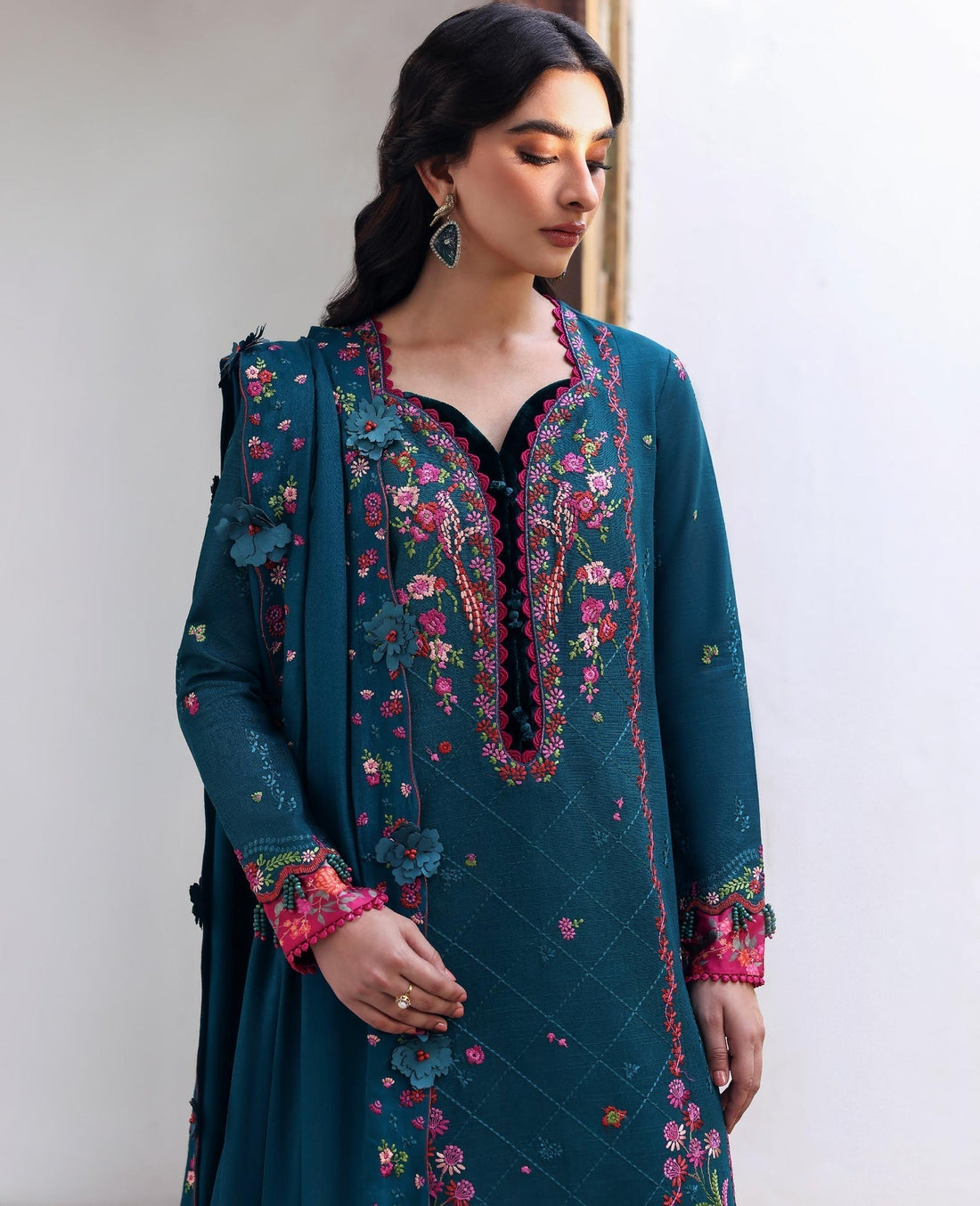 Republic Womenswear | Amaris Luxury Shawl 25 | Evania - House Of Hania